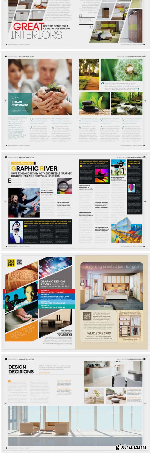 Magazine Template InDesign 1663114