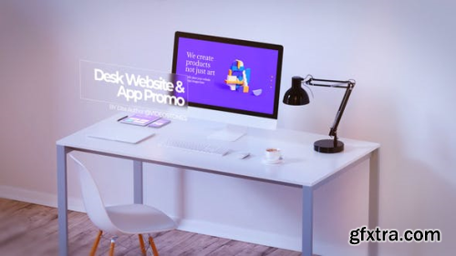 VideoHive Desk Website Promo & App Promo 24244630