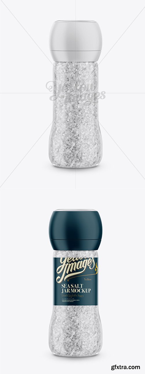 Sea Salt Jar Mockup 15525