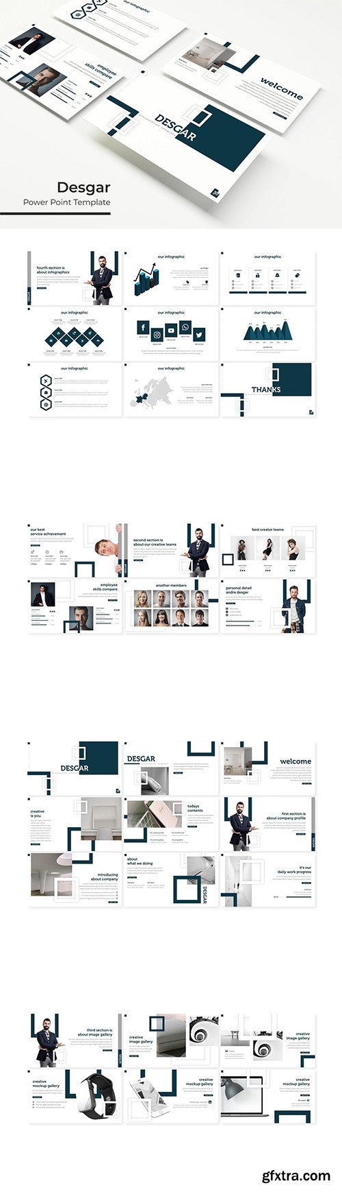 Desgar - Powerpoint, Keynote and Google Slides Templates