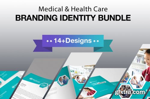 Medical And Health Care Branding Identity