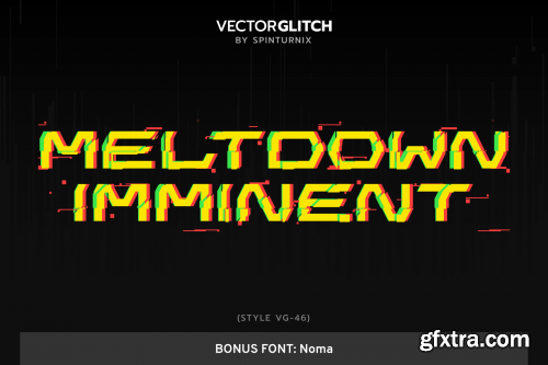 VectorGlitch | 60 Graphic Styles for Illustrator + Bonus