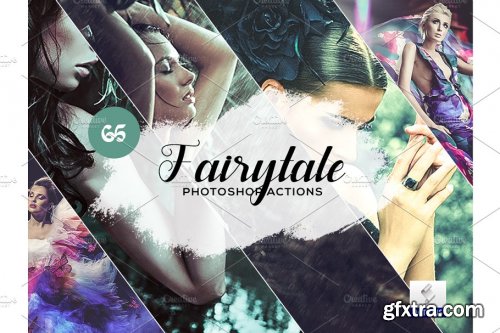 CreativeMarket - 65 Fairytale Photoshop Actions 3934574
