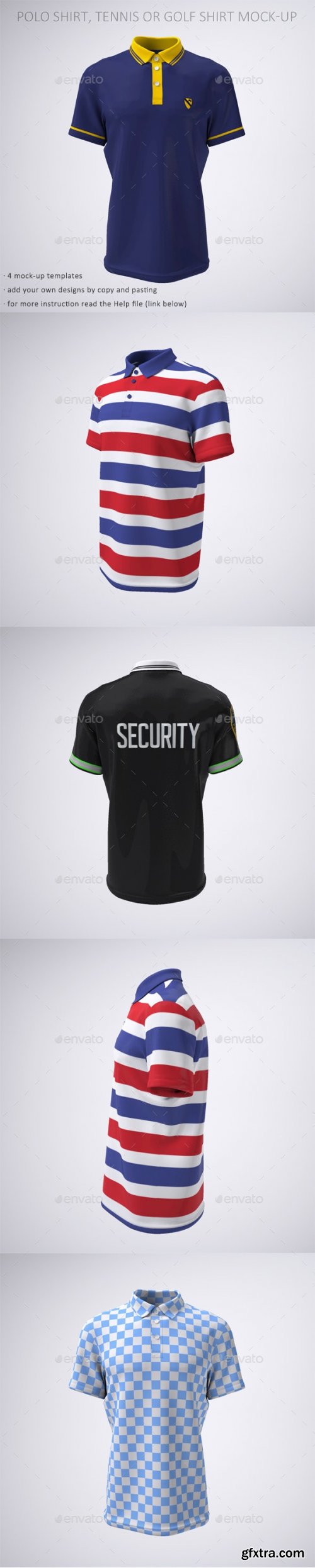 GraphicRiver - Polo Shirt, Tennis or Golf Shirt Mock-Up 21758263