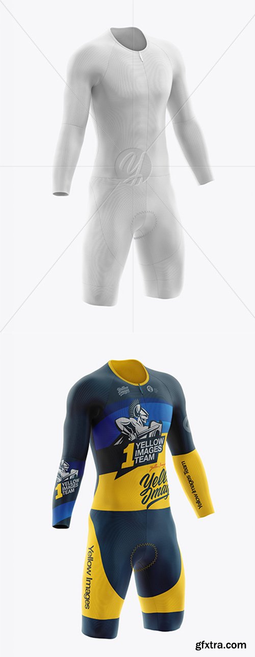 Download View Mens Cycling Bib Shorts Mockup Right Half Side View ...