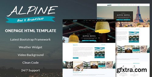 ThemeForest - Alpine v1.0 - Bed and Breakfast One Page Template - 19892441