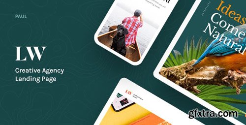 ThemeForest - Lewis v1.0 - Creative Agency Landing Page - 24179611