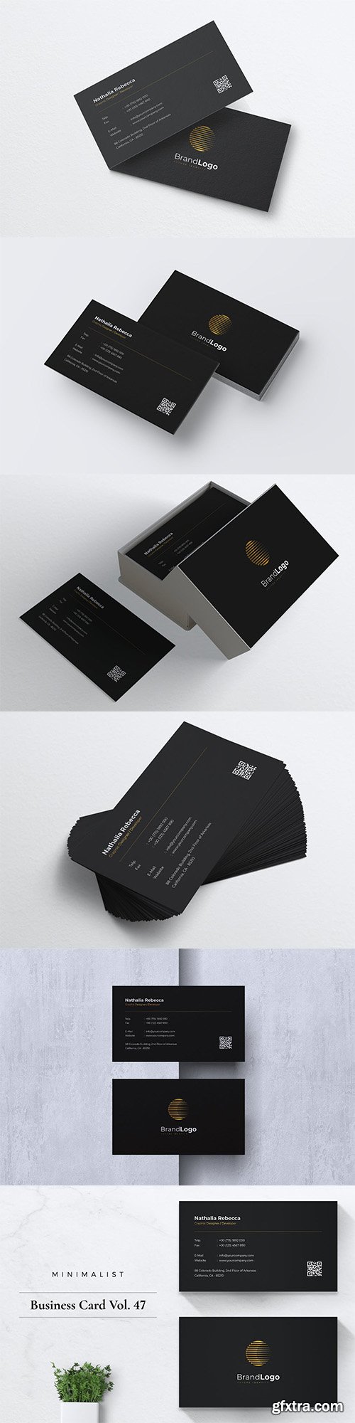 Minimalist Business Card Vol. 47 Minimalist Business Card Vol. 47