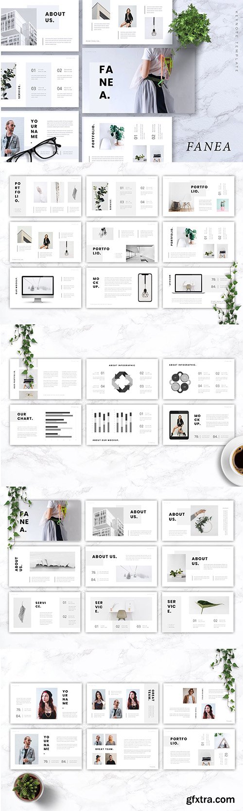 FANEA - Powerpoint, Keynote and Google Slides Templates