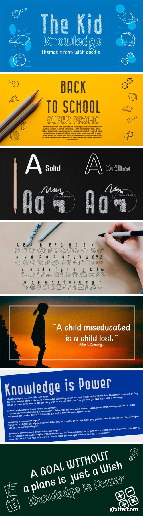 Kid Knowledge Font