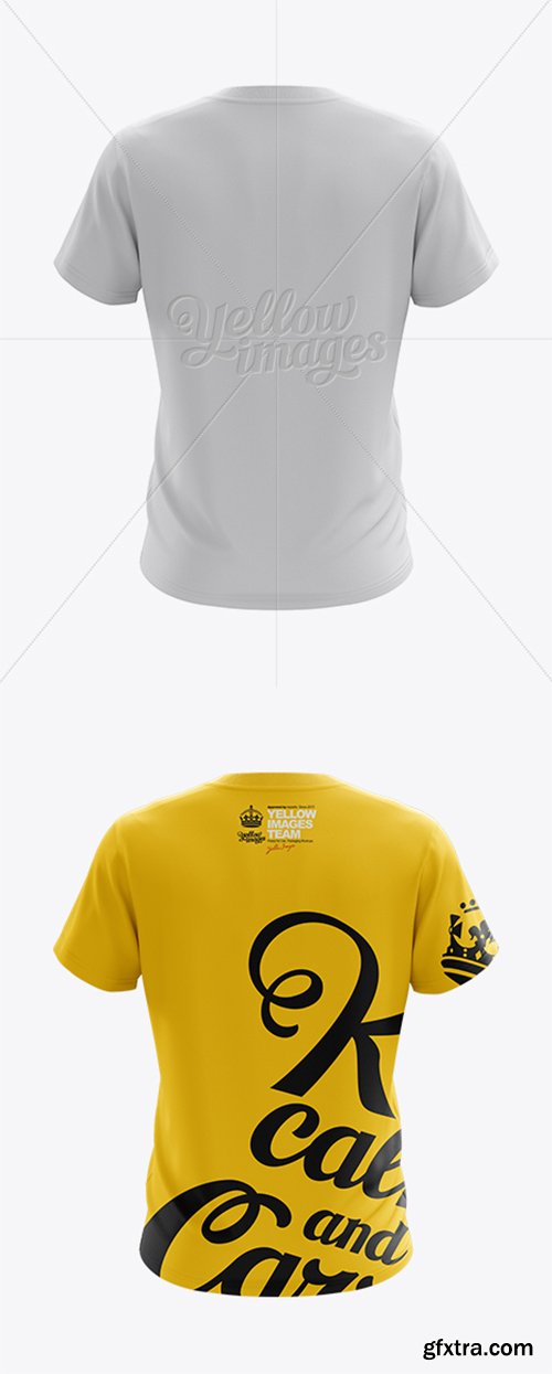 Men's T-Shirt Back View HQ Mockup 10635 Men's T-Shirt Back View HQ Mockup 10635