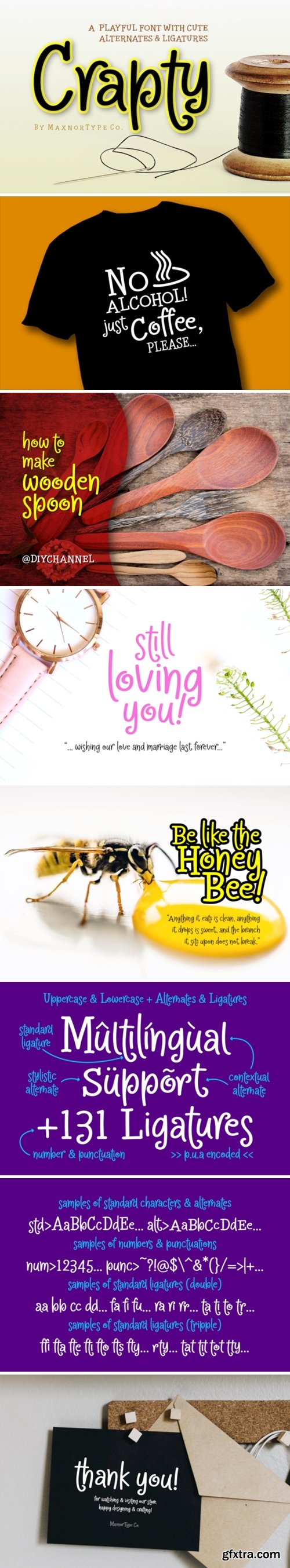 Fontbundles - Crapty Font 302906 Fontbundles - Crapty Font 302906