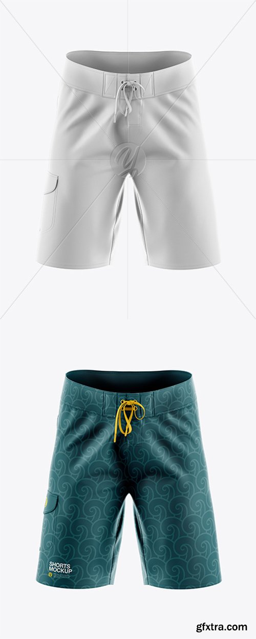 Men’s Shorts HQ Mockup - Front View 26219 Men’s Shorts HQ Mockup - Front View 26219