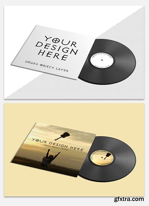 Vinyl Record Mockup 242687986 Vinyl Record Mockup 242687986