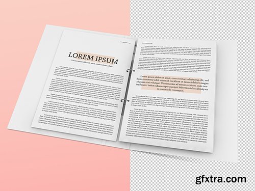 Open Ring Binder Mockup 243559993 Open Ring Binder Mockup 243559993