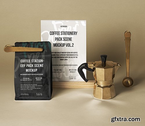 Coffee Psd Stationery Scene Mockup 2 Coffee Psd Stationery Scene Mockup 2