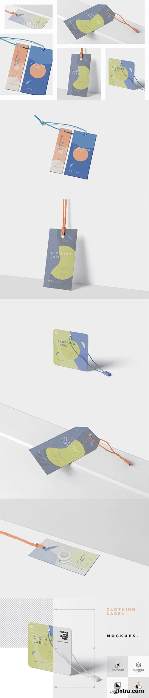 Clothing Label Mockups Clothing Label Mockups