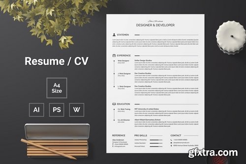 Resume Template Bundle