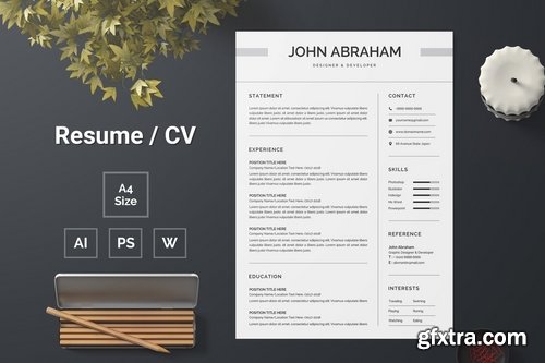 Resume Template Bundle