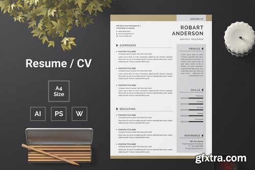 Resume Template Bundle