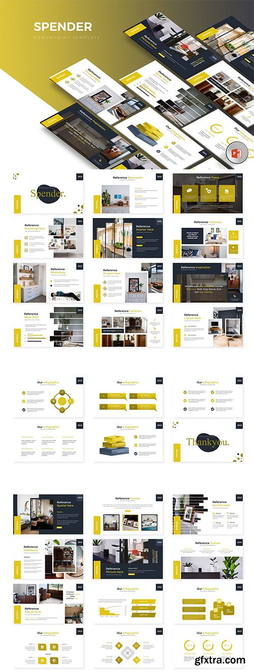 Spender - Powerpoint, Keynote and Google Slides Templates