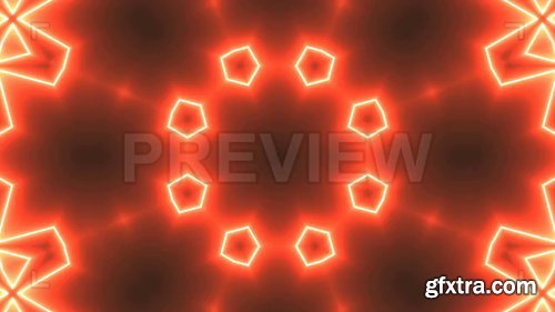 VJ Green-Orange Kaleidoscope Background 207607 VJ Green-Orange Kaleidoscope Background 207607