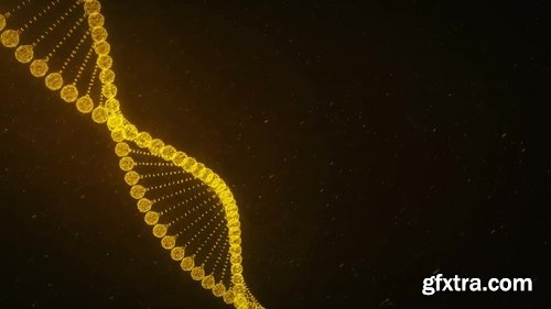 DNA Particles Background 4K 209962 DNA Particles Background 4K 209962