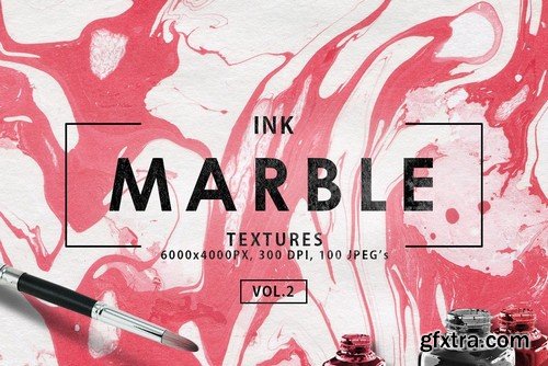 CM - Only Ink & Marble Backgrounds Bundle 2352589