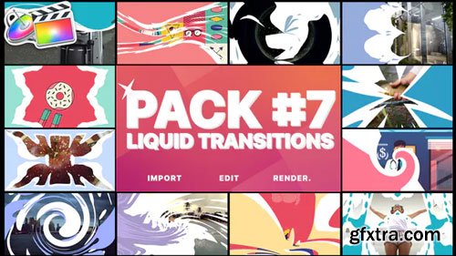 Videohive - Liquid Transitions Pack 07 | Final Cut - 24297305