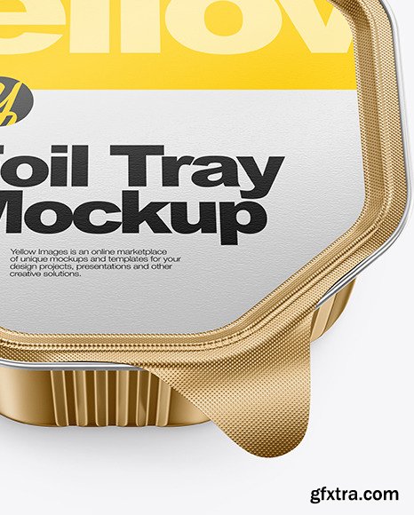 Foil Tray Mockup 47588