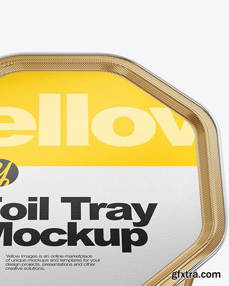 Foil Tray Mockup 47588
