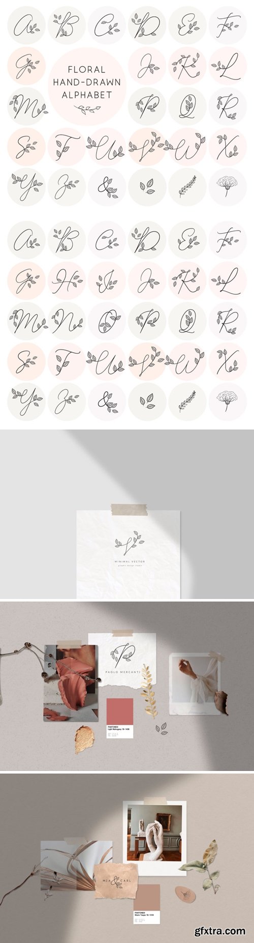 CM - Floral Doodle Alphabet 4017488 CM - Floral Doodle Alphabet 4017488