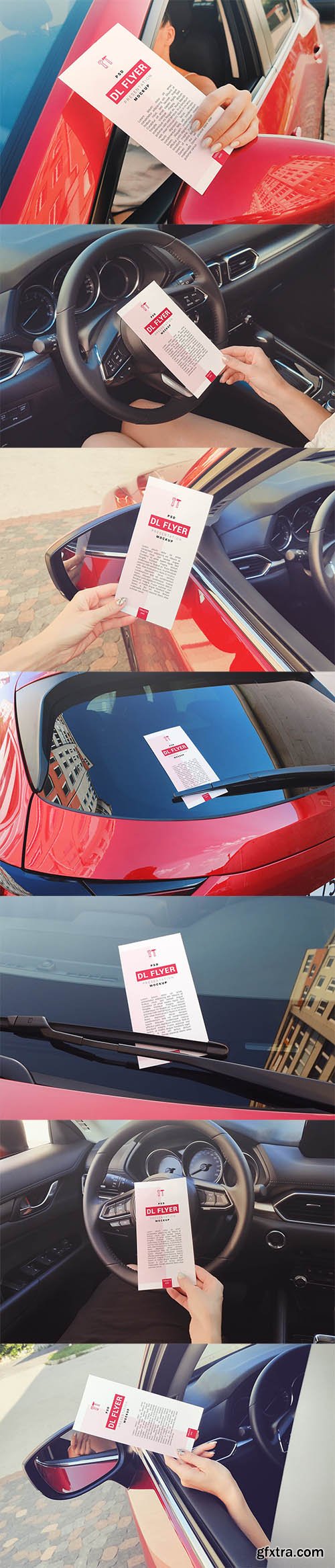 DL Flyer In Hand Mockup