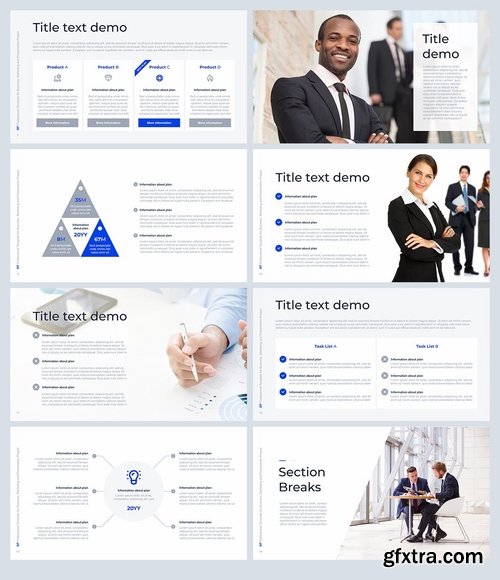 Business Planner - Powerpoint Google Slides and Keynote Templates