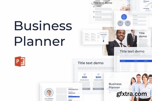 Business Planner - Powerpoint Google Slides and Keynote Templates