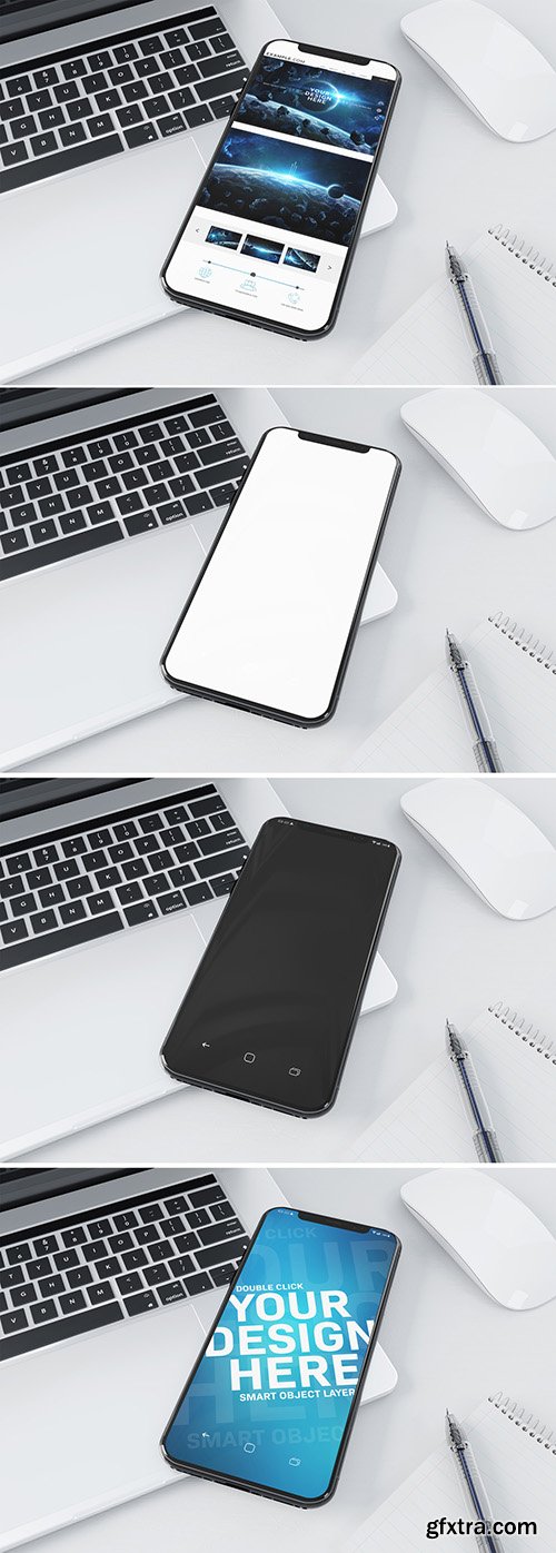 Modern Smartphone and Laptop Mockup 239868509 Modern Smartphone and Laptop Mockup 239868509