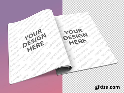 Open Magazine Mockup 240783880 Open Magazine Mockup 240783880