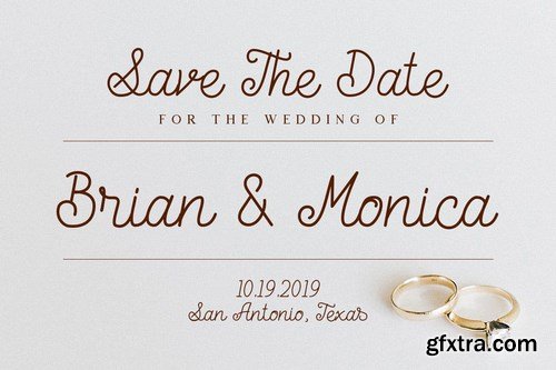 Whiteclouds Monoline Script Font