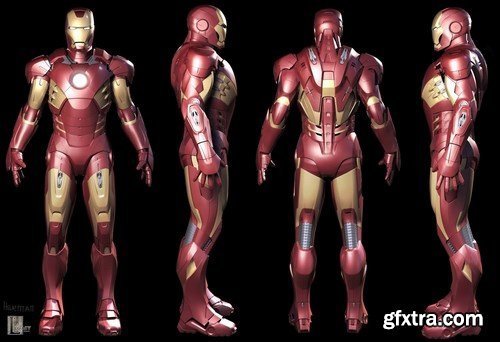 IRONMAN Mark VII 3D Model