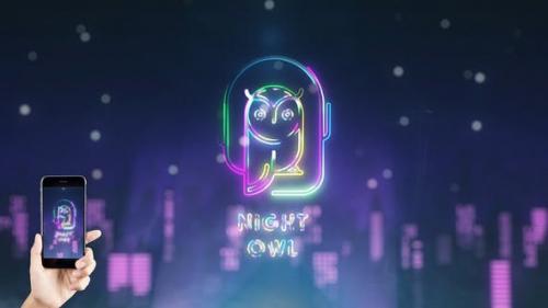 Udemy - Night City Logo Reveal
