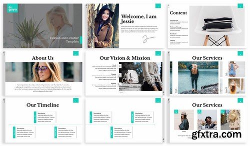 A-Gaya - Fashion Powerpoint Template