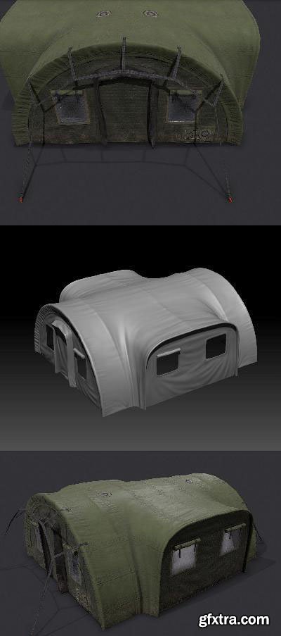 Military Tent – 3D Model