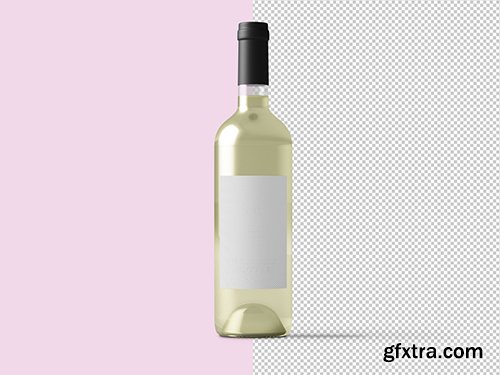 White Wine Bottle Mockup 236521057