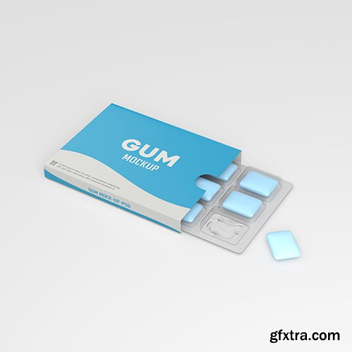 Chewing Gum Mockup
