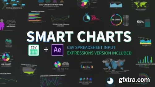 VideoHive Smart Charts CSV Infographics 24370508
