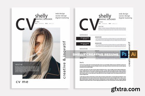 Shelly Creative CV & Resume