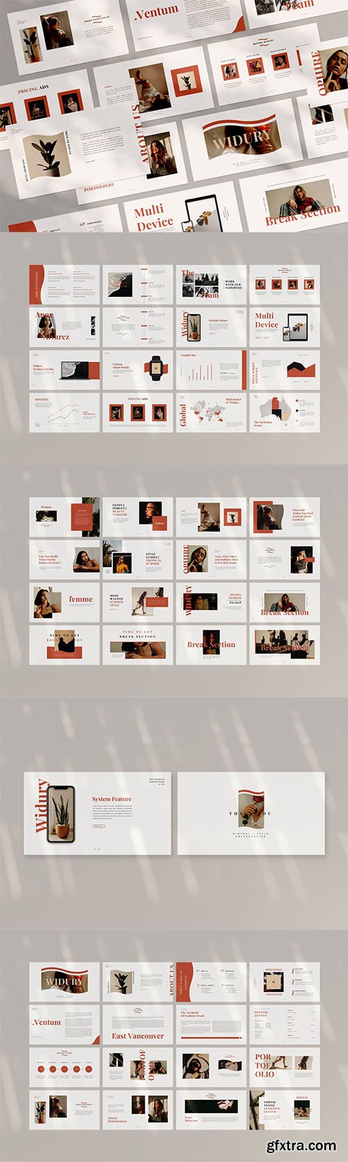 Widury Powerpoint, Keynote and Google Slides Templates