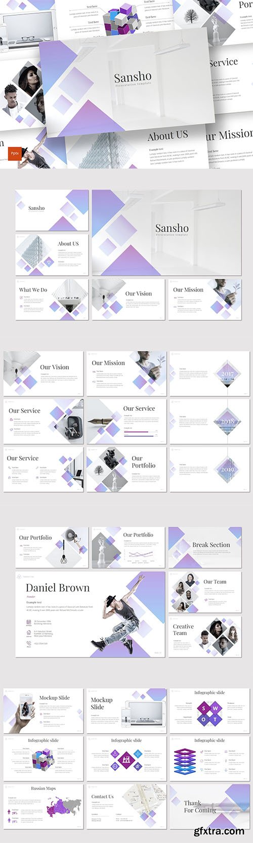 Sansho - Powerpoint, Keynote and Google Slides Templates