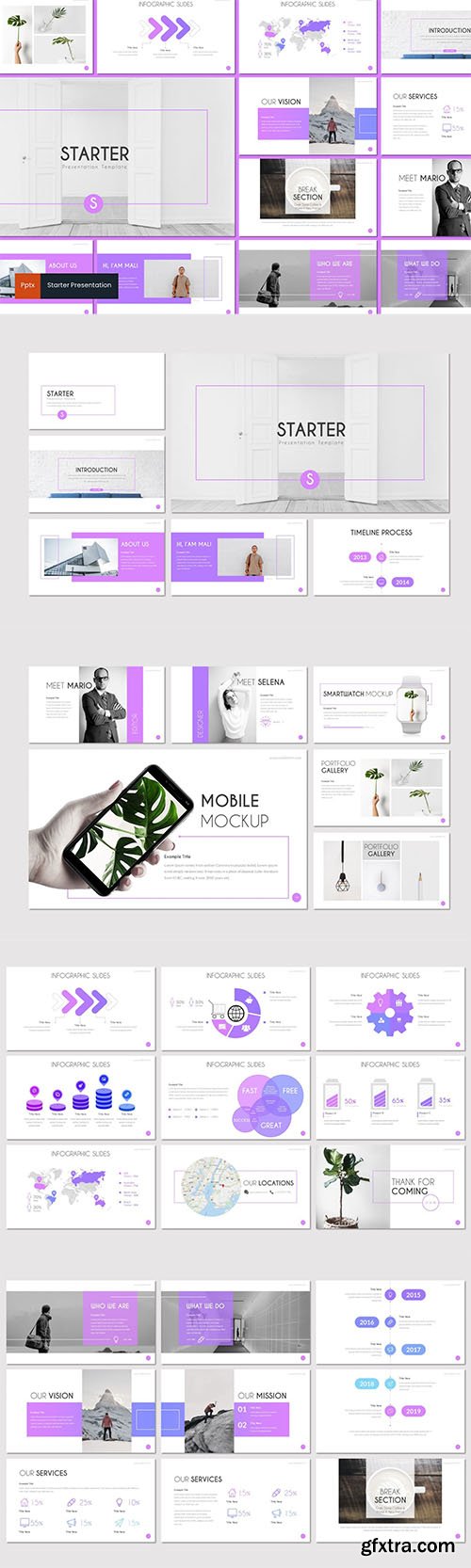 Starter - Powerpoint, Keynote and Google Slides Templates