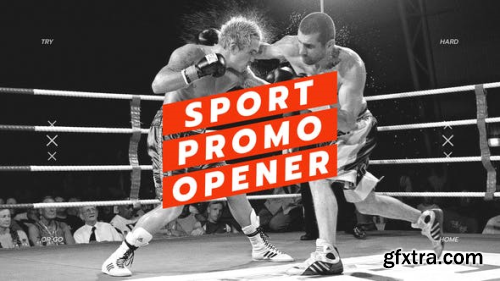 VideoHive Sport Opener Fitness and Workout Event Promo Dynamic Typography 22698317